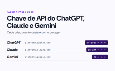 Como criar a chave de API do ChatGPT, do Claude e do Gemini - NimoChat