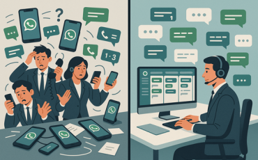 Como centralizar o atendimento no WhatsApp e acabar com a bagunça de múltiplos números e celulares