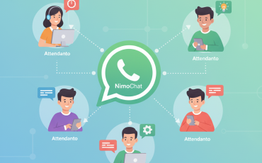 Centralize e organize o WhatsApp com vários atendentes. - Plataforma para WhatsApp com Múltiplos Atendentes - NimoChat