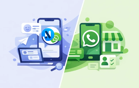 Diferença entre NimoChat e WhatsApp Business - Plataforma para WhatsApp com Múltiplos Atendentes - NimoChat