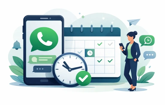 Como agendar mensagem no WhatsApp empresa - Plataforma para WhatsApp com Múltiplos Atendentes - NimoChat