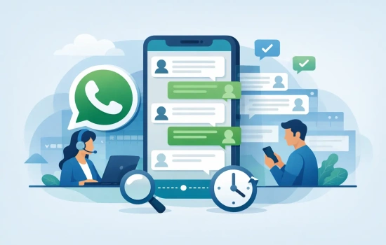 Histórico de atendimento no WhatsApp - Plataforma para WhatsApp com Múltiplos Atendentes - NimoChat