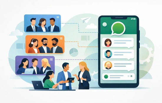 Departamentos no WhatsApp: organize sua equipe - Plataforma para WhatsApp com Múltiplos Atendentes - NimoChat