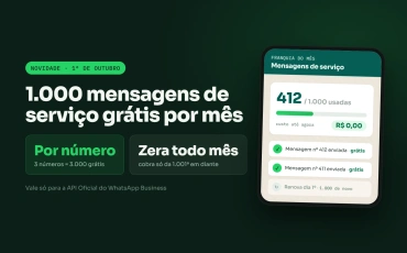 Meta libera 1.000 mensagens de serviço grátis por mês no WhatsApp - Plataforma para WhatsApp com Múltiplos Atendentes - NimoChat